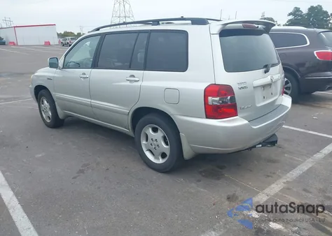 2004 Toyota Highlander Limited V6 из США, поврежденный, VIN JTEEP21A040024398